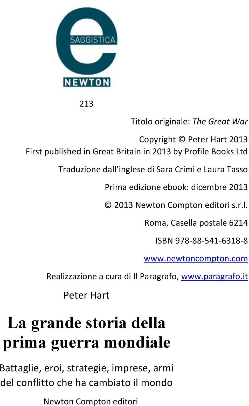 newtoncompton.com Realizzazione a cura di Il Paragrafo, www.paragrafo.