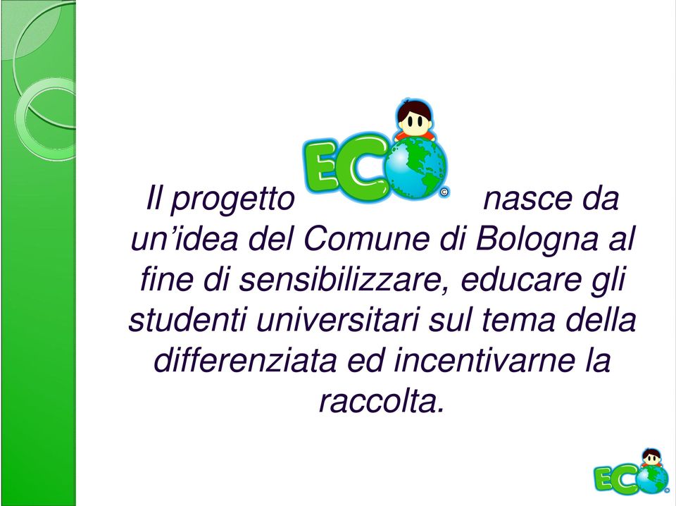 gli studenti universitari sul tema della