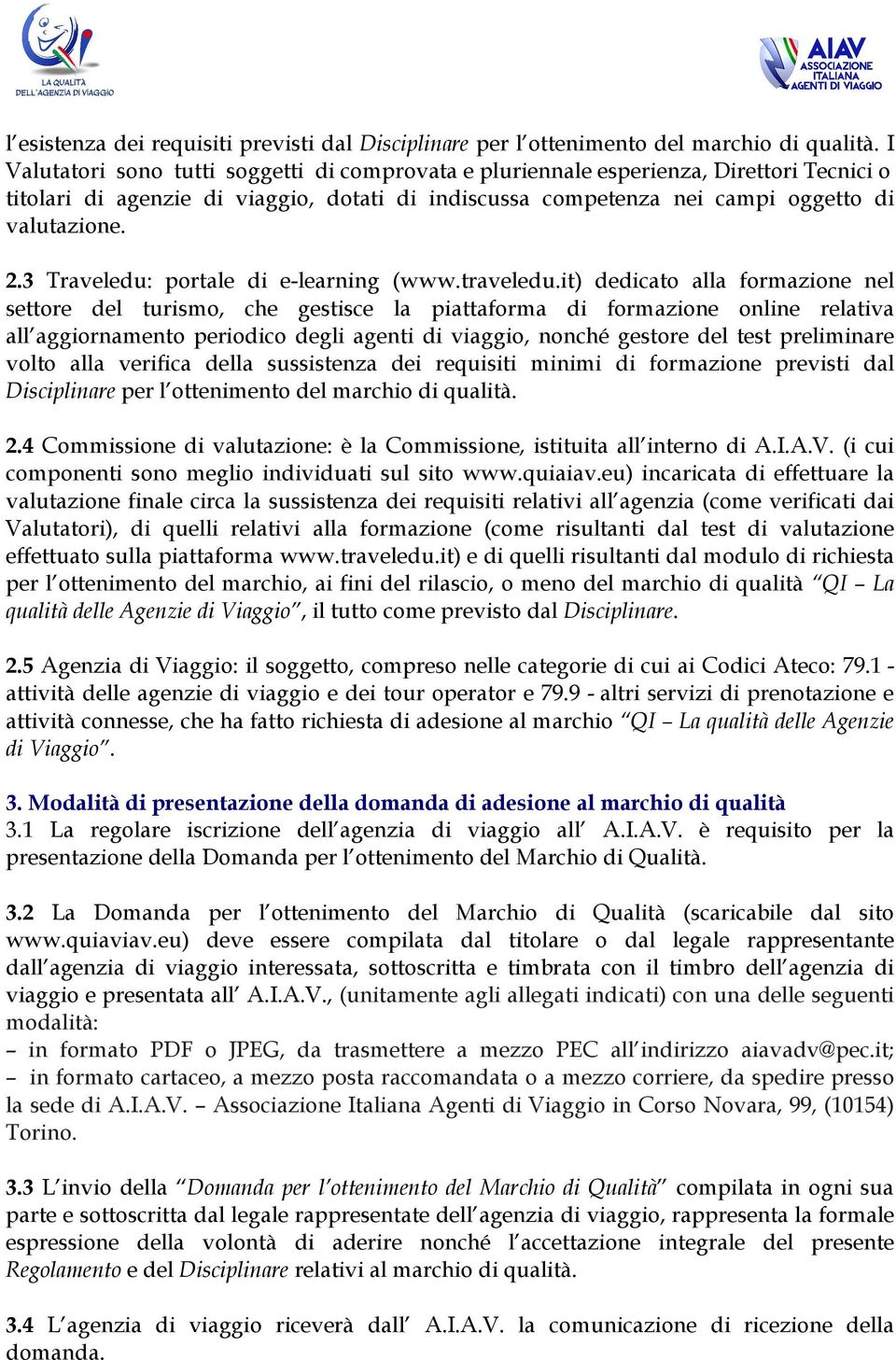 3 Traveledu: portale di e-learning (www.traveledu.