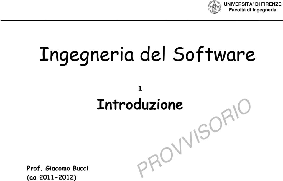 Software Prof.