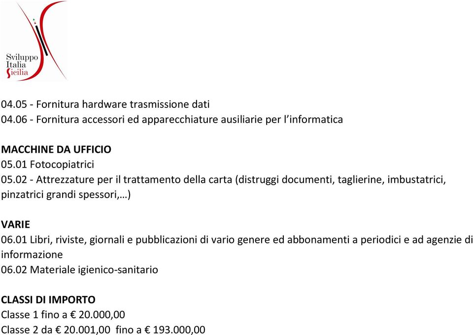 02 - Attrezzature per il trattamento della carta (distruggi documenti, taglierine, imbustatrici, pinzatrici grandi spessori, ) VARIE