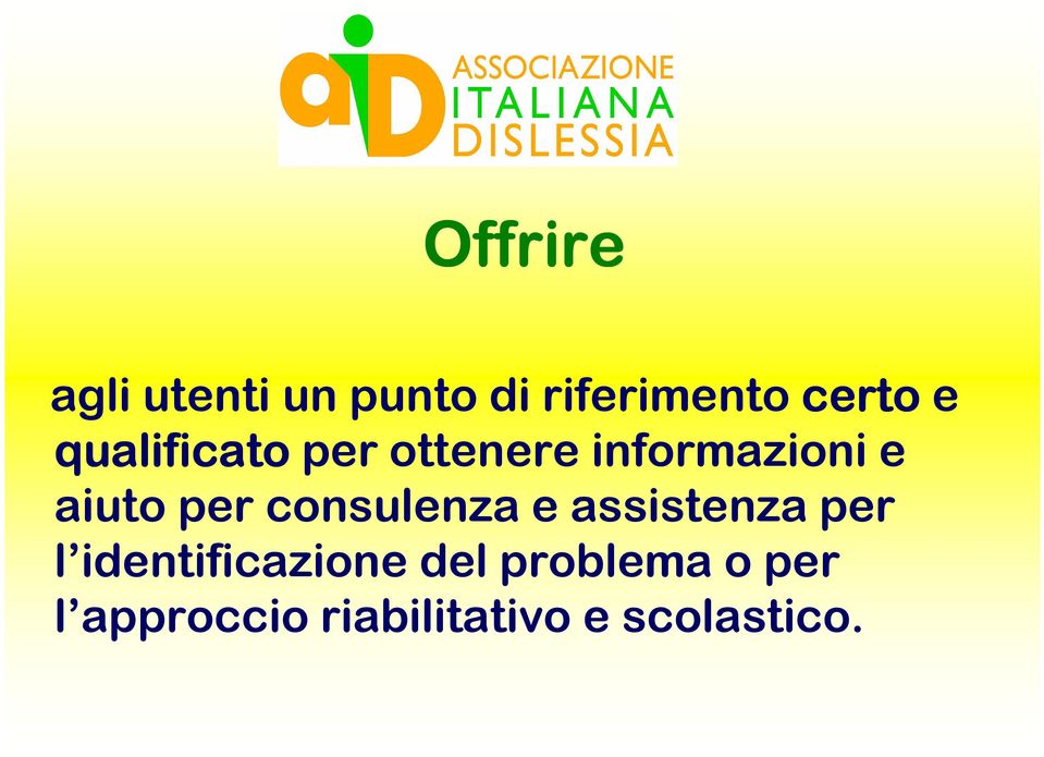 consulenza e assistenza per l identificazione del