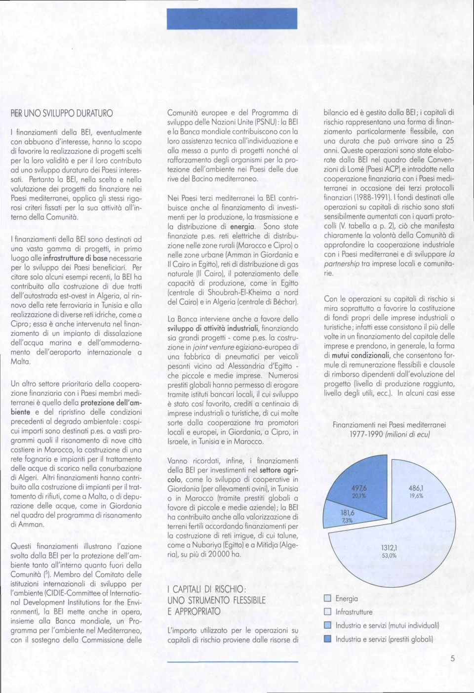 Pertanto lo BEI, nello scelta e nello valutazione dei progetti do finanziare nei Paesi mediterranei, applico gli stessi rigorosi criteri fissoti per lo sua attività all'interno dello Comunità.