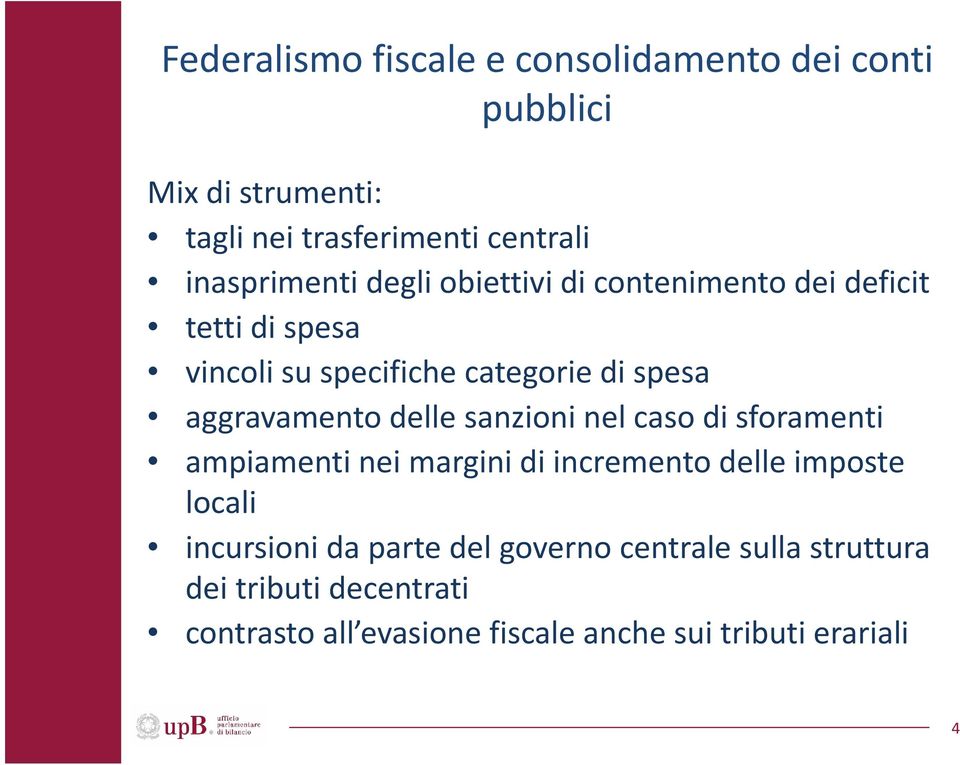 aggravamento delle sanzioni nel caso di sforamenti ampiamenti nei margini di incremento delle imposte locali