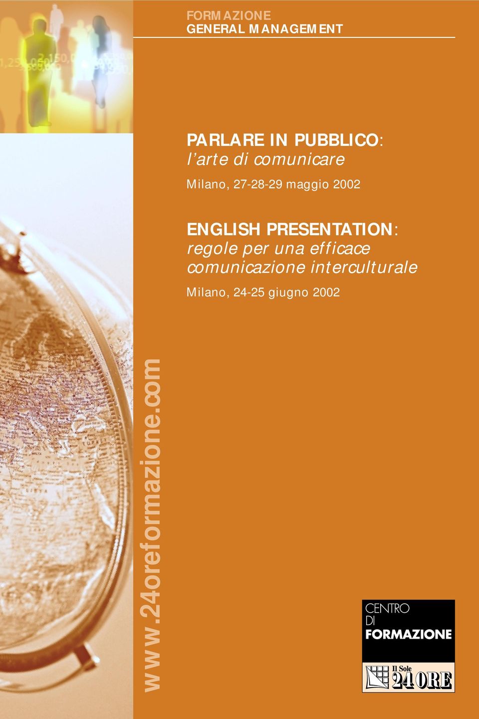 27-28-29 maggio 2002 ENGLISH PRESENTATION: