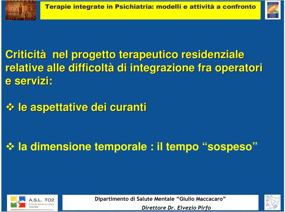 integrazione fra operatori e servizi: le