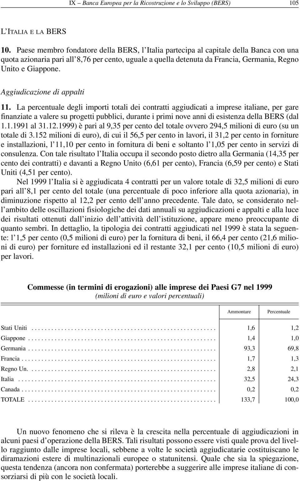 Aggiudicazione di appalti 11.