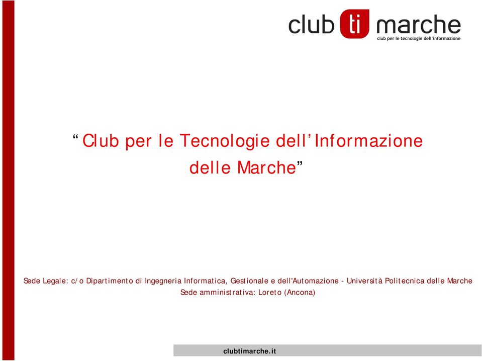 Informatica, Gestionale e dell'automazione -