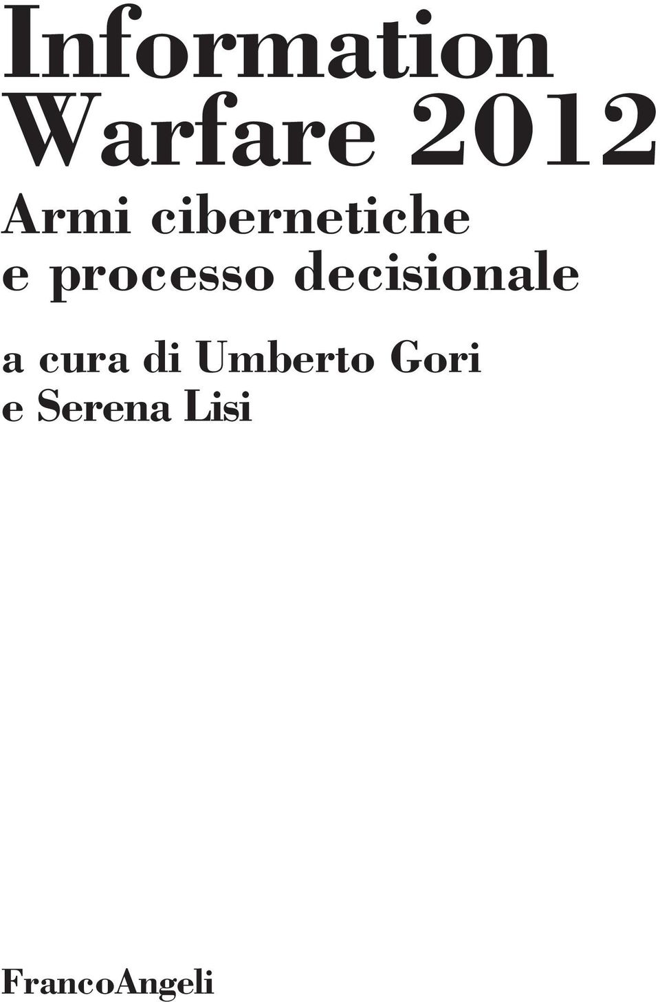 decisionale a cura di