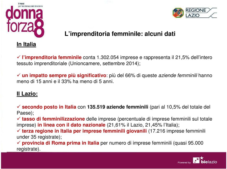 15 anni e il 33% ha meno di 5 anni. Il Lazio: secondo posto in Italia con 135.