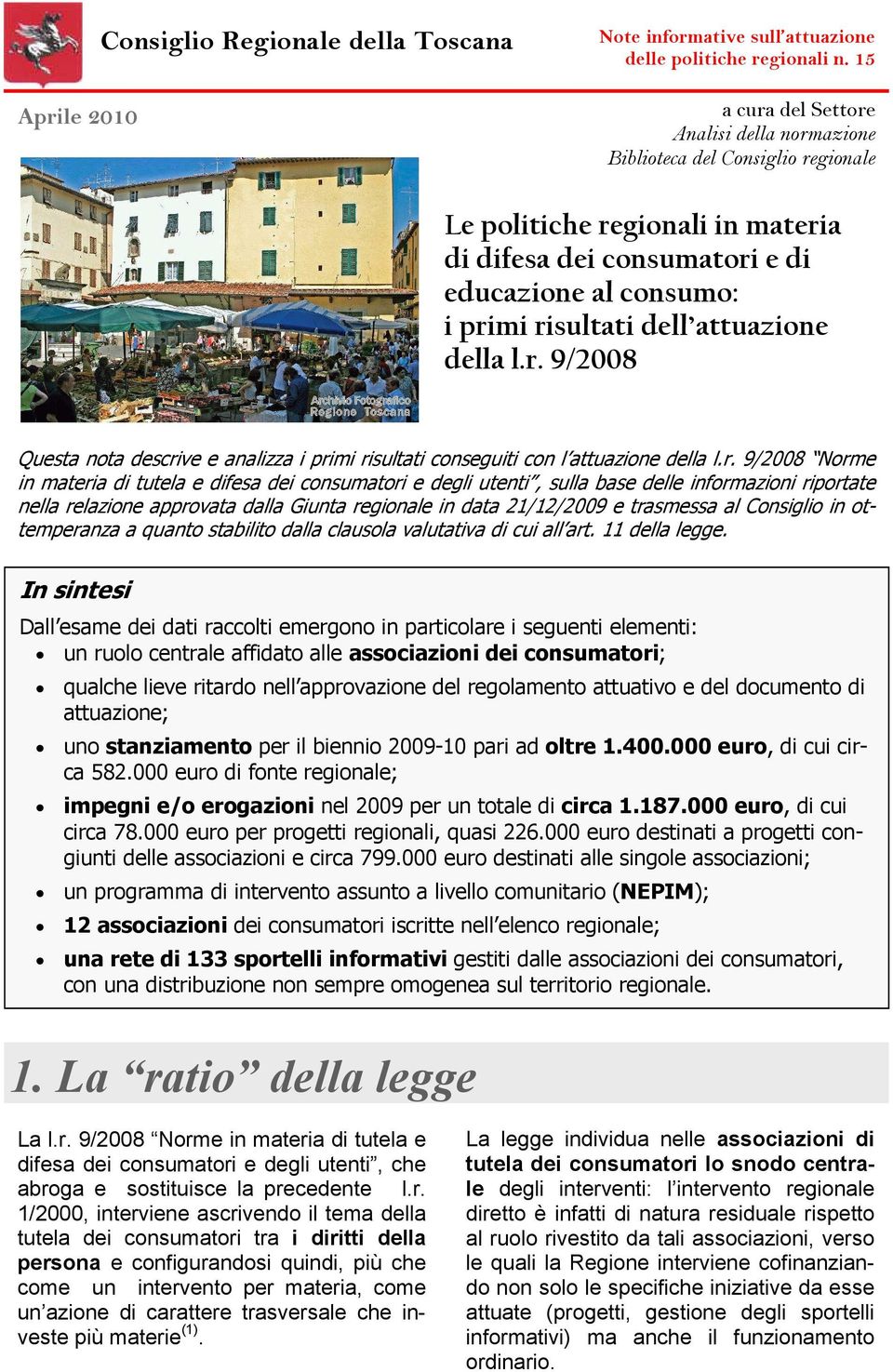 attuazione della l.r.