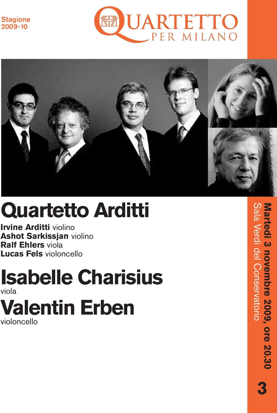 violoncello Isabelle Charisius viola Valentin Erben