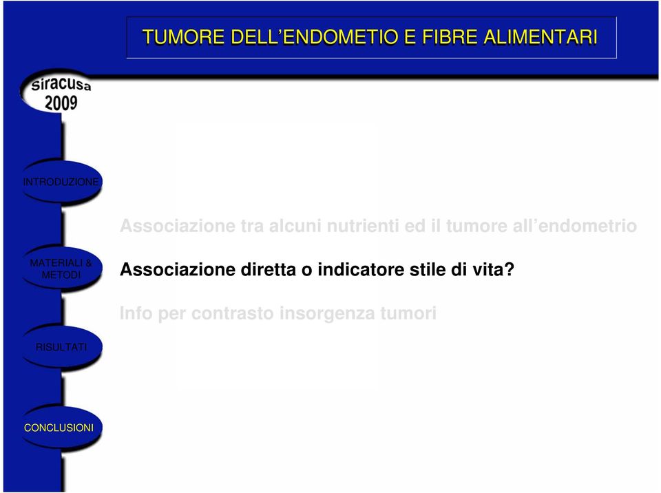 Associazione diretta o indicatore