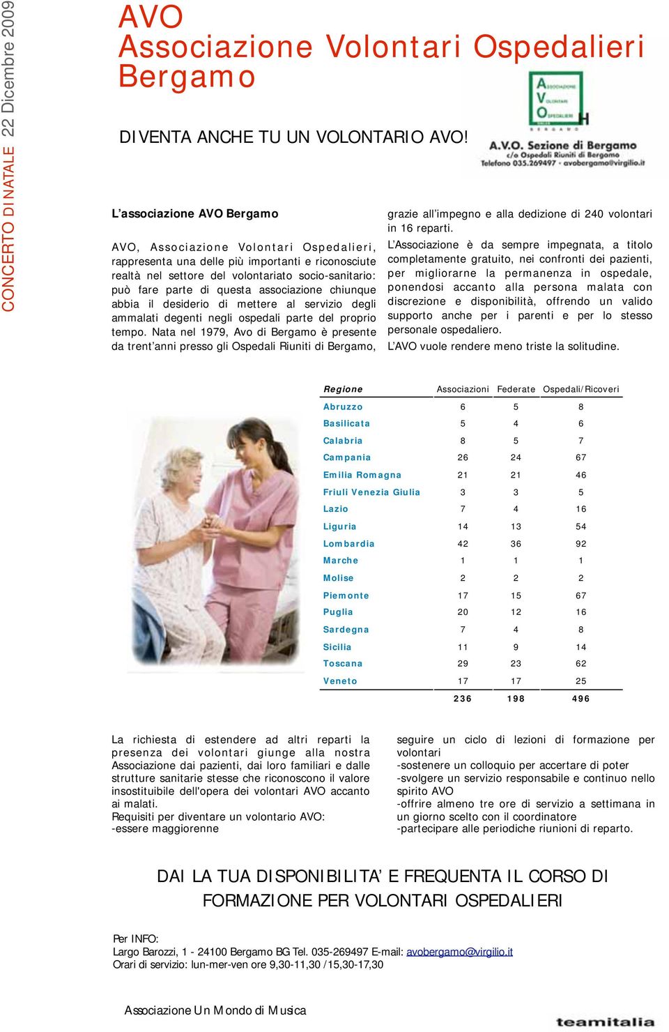 associazione chiunque abbia il desiderio di mettere al servizio degli ammalati degenti negli ospedali parte del proprio tempo.