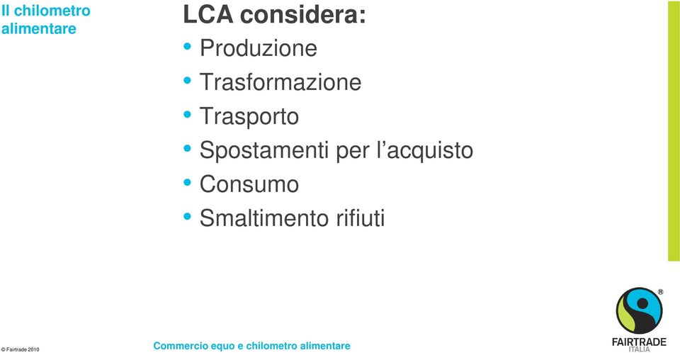 Trasformazione Trasporto