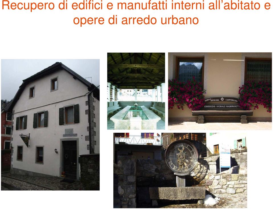 manufatti interni