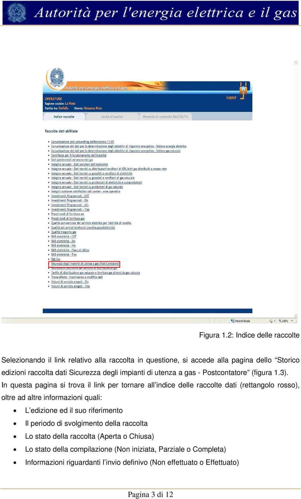 degli impianti di utenza a gas - Postcontatore (figura 1.3).