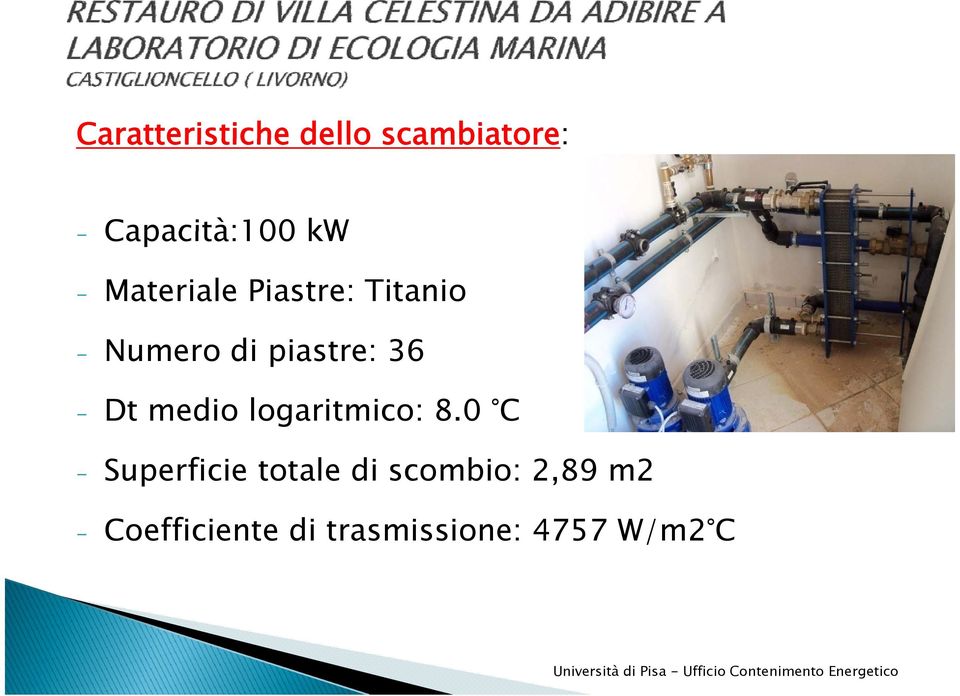 Dt medio logaritmico: 8.