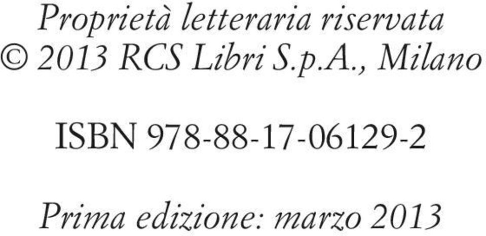p.A., Milano ISBN