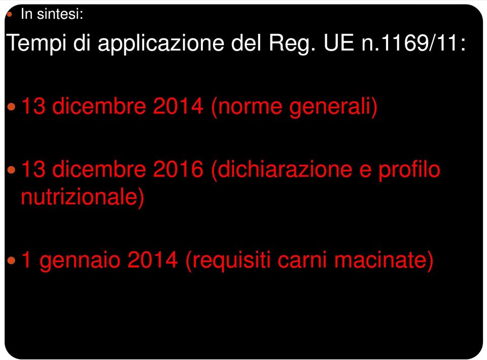 13 dicembre 2016 (dichiarazione e profilo