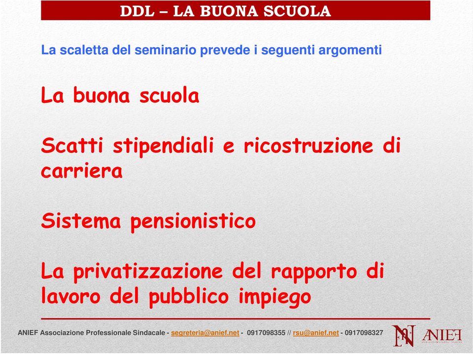 ricostruzione di carriera Sistema pensionistico La