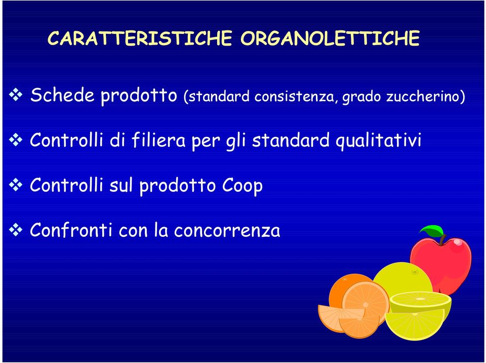 Controlli di filiera per gli standard