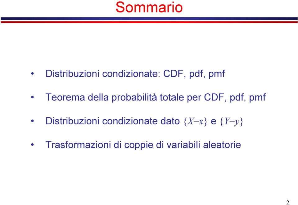 pd, pm Dstrbuzon condzonate dato {x} e