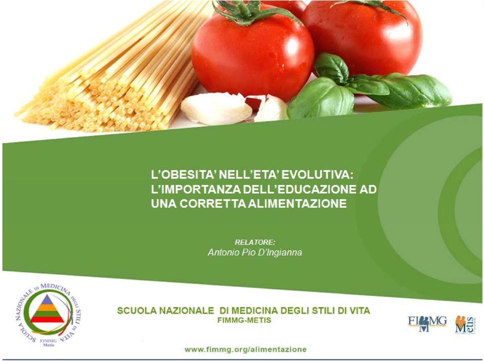 AD UNA CORRETTA ALIMENTAZIONE