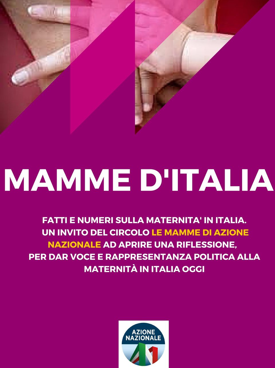 UN INVITO DEL CIRCOLO LE MAMME DI AZIONE NAZIONALE