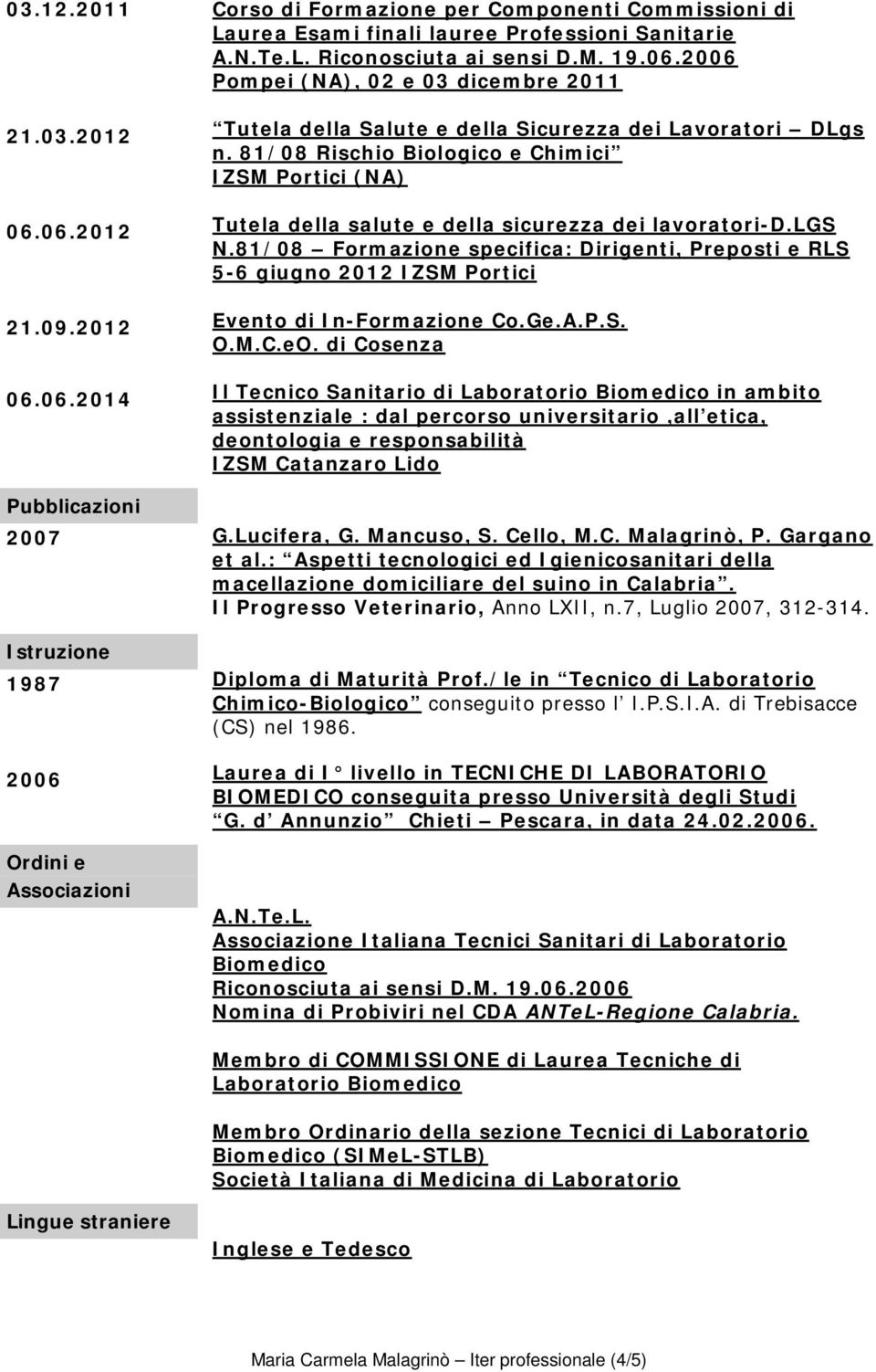 81/08 Rischio Biologico e Chimici Tutela della salute e della sicurezza dei lavoratori-d.lgs N.