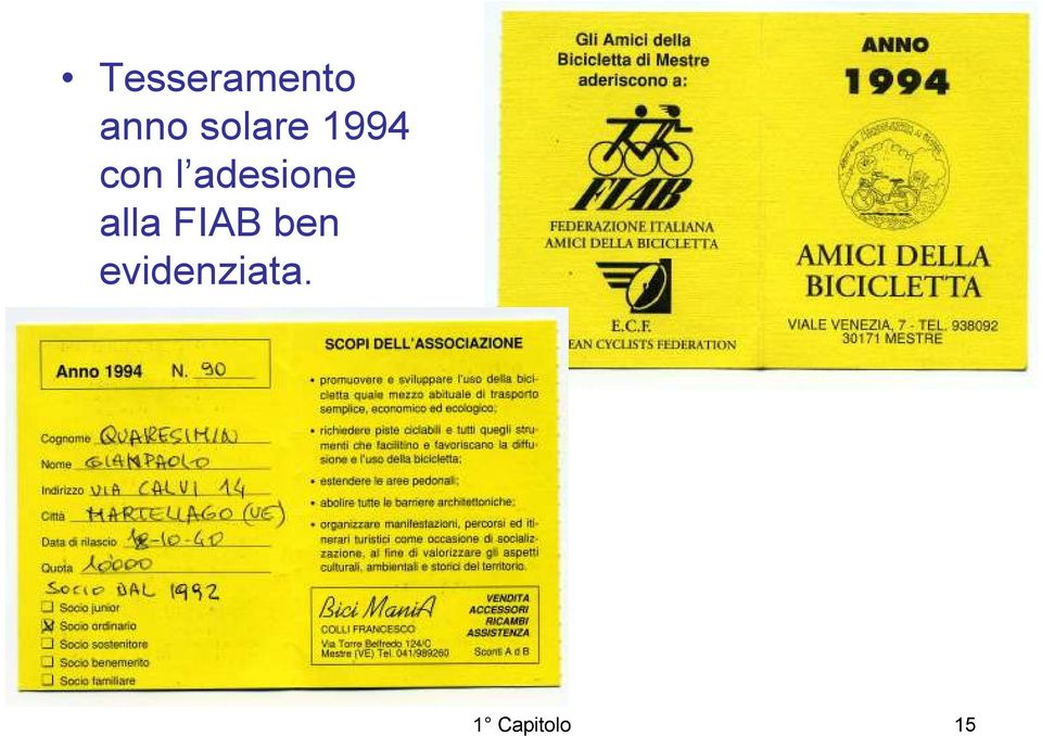 adesione alla FIAB