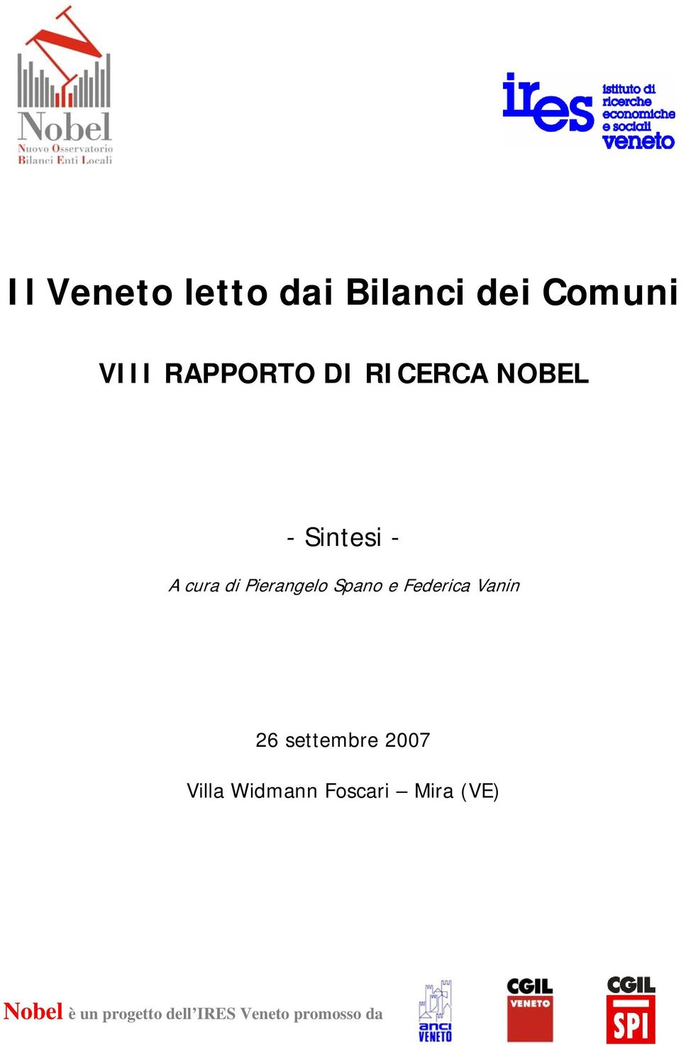 Federica Vanin 26 settembre 2007 Villa Widmann Foscari