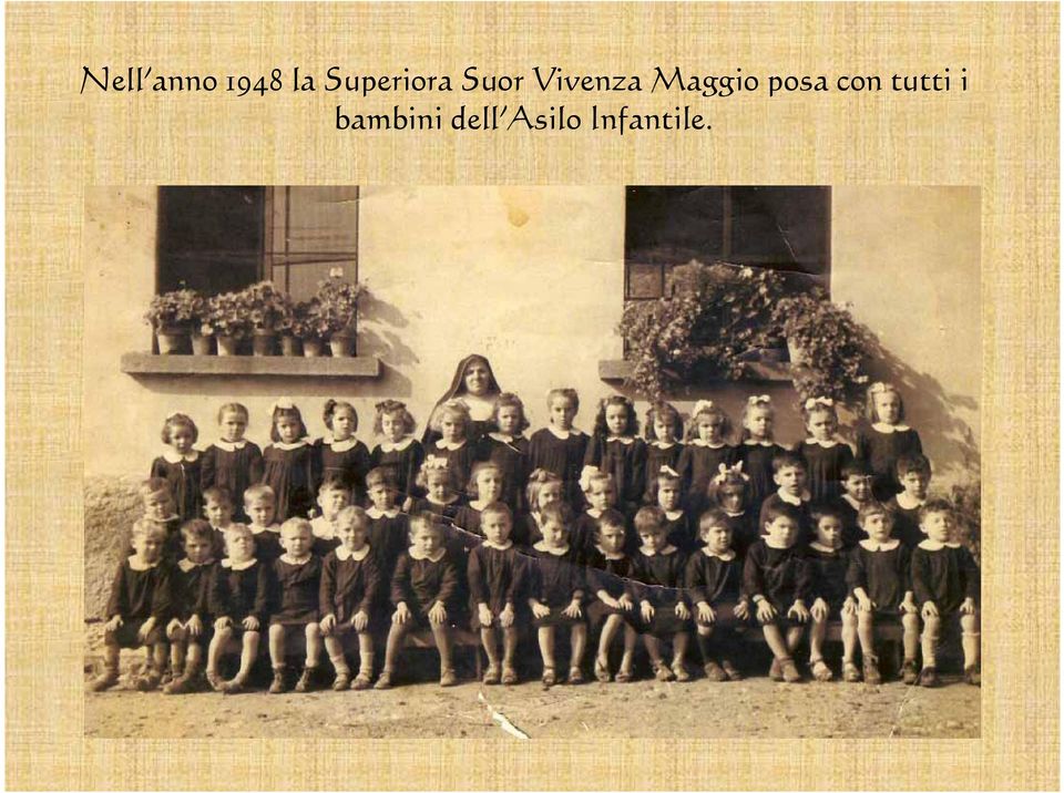 Maggio posa con tutti i