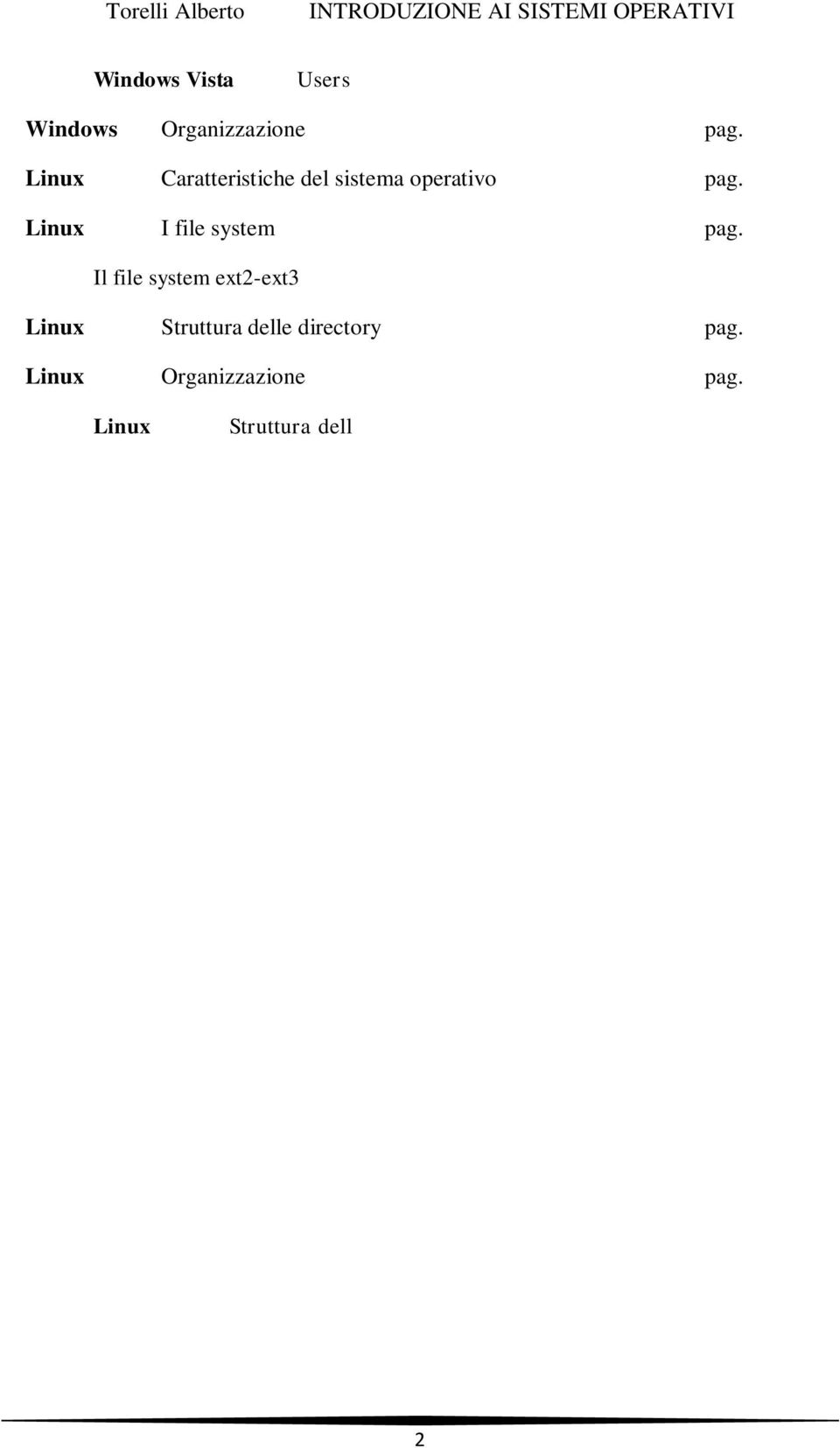 Linux Organizzazione pag.