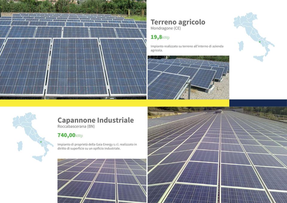 Capannone Industriale Roccabascerana (BN) 740,00kWp Impianto di