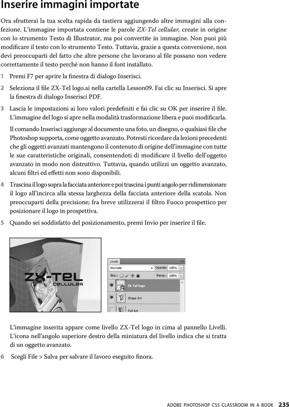 Non puoi più modificare il testo con lo strumento Testo.