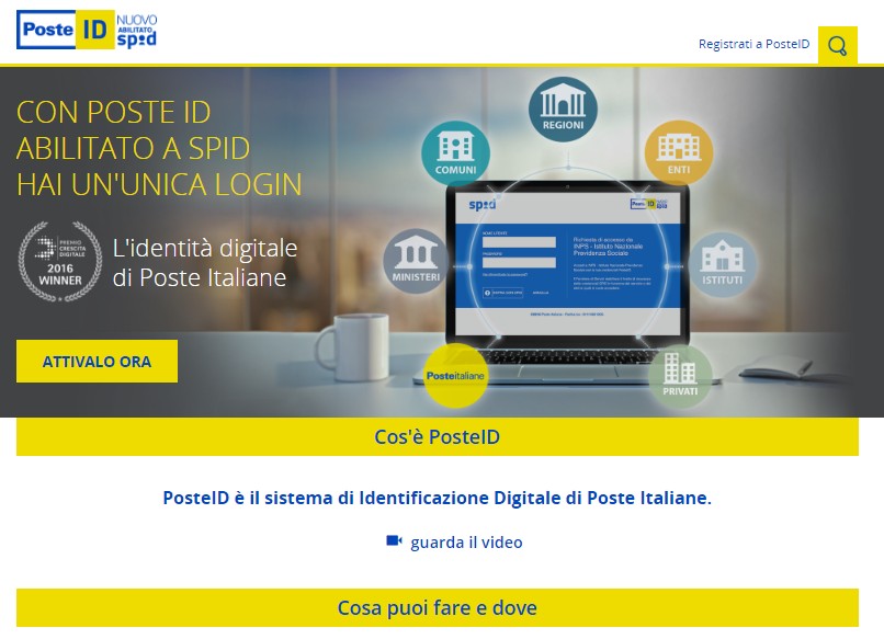 COME OTTENERE L'IDENTITÀ DIGITALE SPID CON IL GESTORE ACCREDITATO POSTE.IT Dallo scorso anno gli oltre 740.