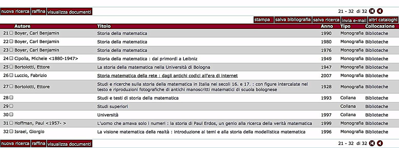 Come so se il libro c è? Cosa devo guardare?