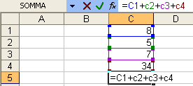 Excel è un programma che trasforma il vostro computer in un foglio a quadretti, così come Word lo trasformava in un foglio a righe.