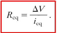 ai capi (AB) della serie delle due resistenze, è quindi applicata una certa tensione V La corrente che circola nelle due resistenze è I.