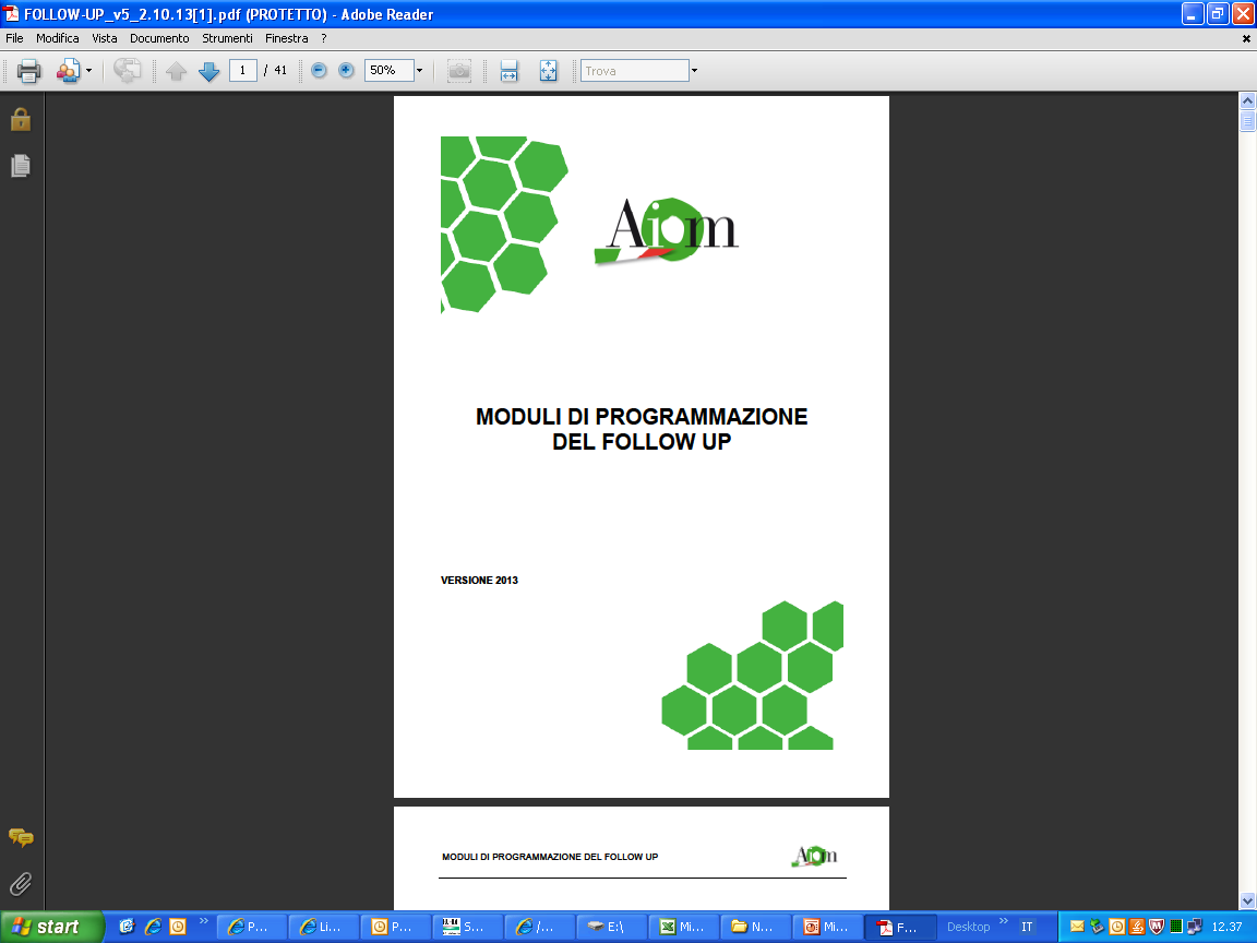 L Oncologo e il tumore del colon-retto Follow-up integrazione/condivisione con MMG FOLLOW-UP DEL CARCINOMA DEL COLON-RETTO