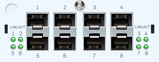 Moduli FleXi Port L'hardware è configurabile e adattabile in base alla vostra infrastruttura. Può anche essere modificato in qualsiasi momento, a seconda delle esigenze.