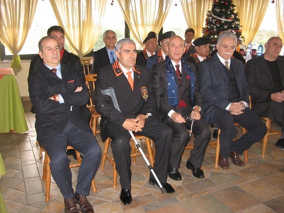 dell ANAC SICILIA da sinistra: Il Presidente della Sezione ANAC di Siracusa, il Presidente della Sezione di Catania, il Consigliere Nazionale, il Comm.