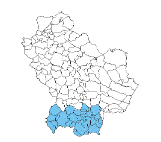 Sistema produttivo locale del Pollino e Lagonegrese Comprende 27 comuni, tutti in provincia di Potenza, localizzati nella zona sud occidentale della Regione Basilicata al confine con la Calabria e