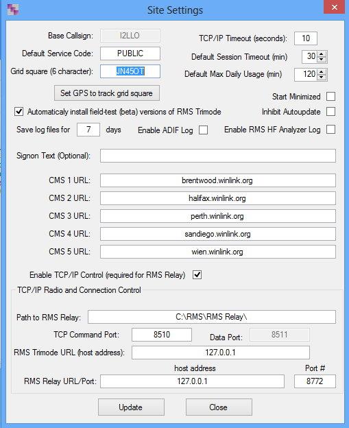 sarebbe di 50 secondi. Questo software è molto performante. In abbinamento poi con RMS Relay è veramente notevole. Figura 27 Figura 28 La figura 27 mostra le proprietà relative al setup.