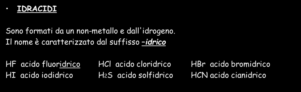 23 PEROSSIDI (l ossigeno ha n.o.= -1) Sono caratterizzati dalla presenza di un legame -O-O-.