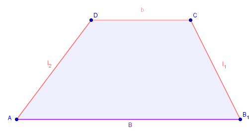 prendono il nome di lati obliqui (d e b) ) perché trasversali ai lati paralleli Quando disegneremo un