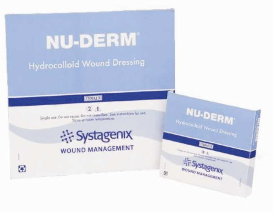 Nu-Derm avanzate Medicazione occlusiva idrocolloidale.