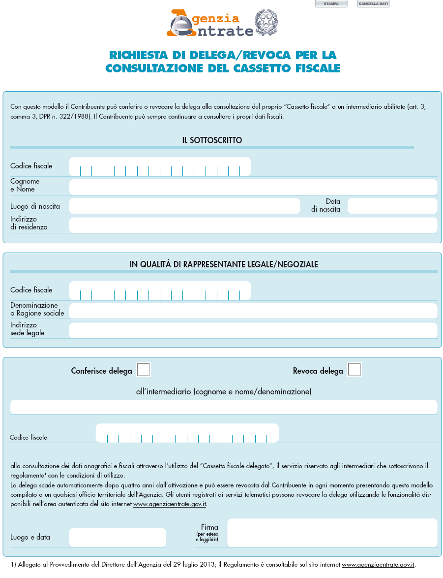 ACCESSO AI DA