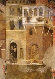 Gestione dell ambiente Ambrogio Lorenzetti, Gli affreschi cosiddetti del «Buon Governo», Sala del Palazzo pubblico di Siena (1338-1339) Effetti del Buon